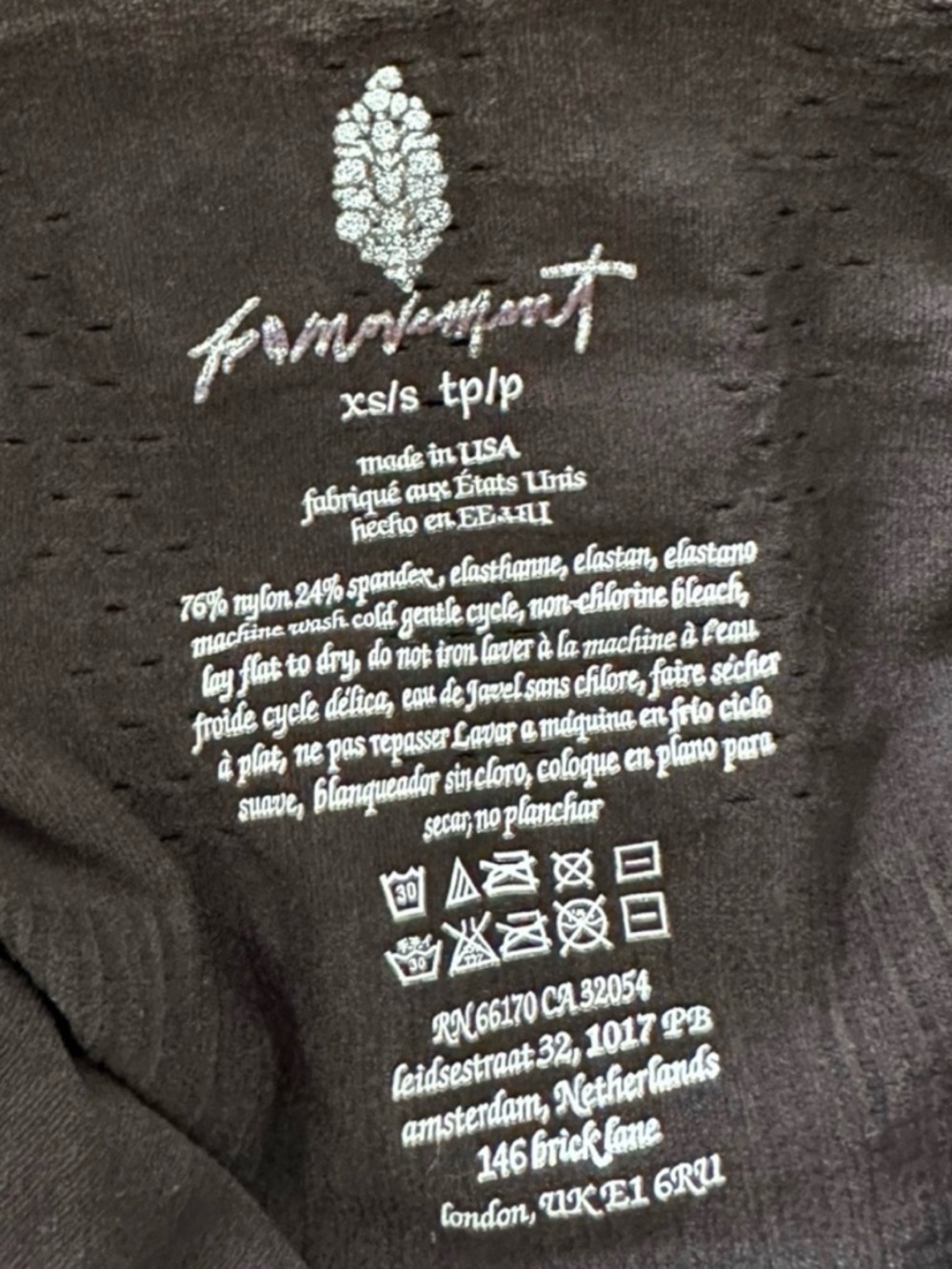 Free People Good Karma High Neck Runsie Size XS/S NWOT - Picture 10 of 10